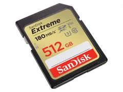 Extreme 512GB SDXC Memory Card PLUS 1 UP