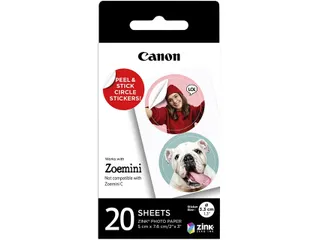 Fotopapier Canon Zink Zoemini ZP-2030-2C 20vel - 1