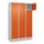 lockerkast,HxBxD 1950x1200x500mm,3x5vakken,vak B 400mm,cil.-slot