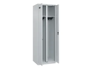locker voor scheiding van kleding,HxBxD 1850x600x500mm,2vak - 1
