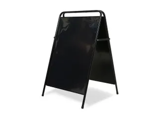 Stoepbord A-Board Elegant Staal Zwart 70x100cm - 3