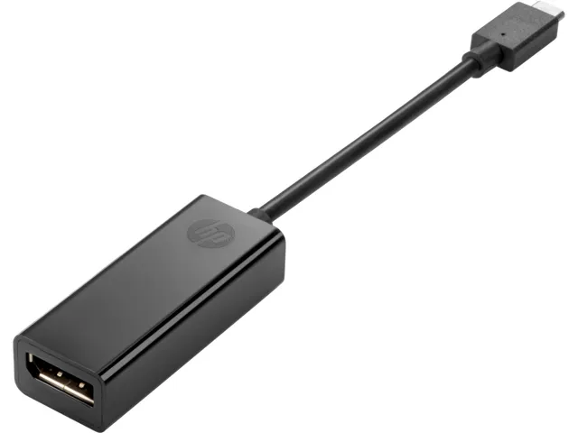 Hp Usb-C naar Dp Adapter 4SH08AA zwart