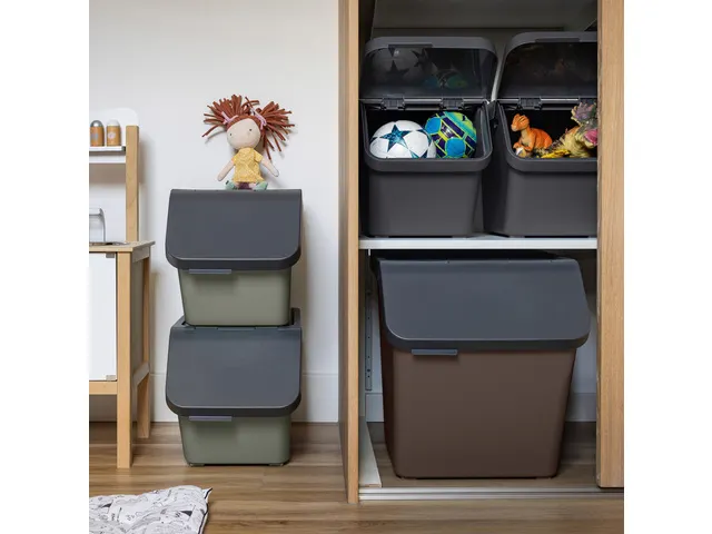 Sigma Home sorteer unit 40L bruin - 49,3x27x44,8cm