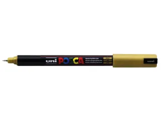 Verfstift Posca PC1MR Extra Fijne punt 0,7mm Goud - 1