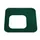 Oplegdeksel,V. Afvalbak 1X100L,Vierkant,1Opening,Staal,Groen