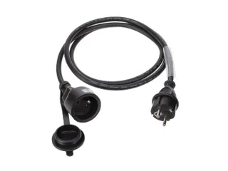 Rubber Verlengkabel Met Krimpkous 3g1.5 1.5 M Penaarde IP44 - 2
