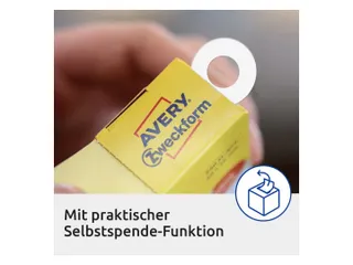 Versterkingsringen Avery Zweckform 3510 13mm 500 Stuks Transparant - 2