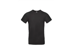 T-shirt B&C #E190, noir, taille 5XL, la piece