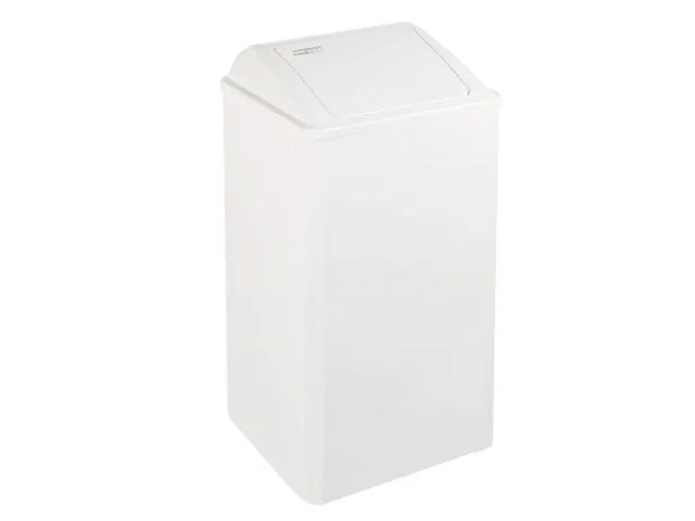 Afvalbak Wit 65 Liter Met Push Klep