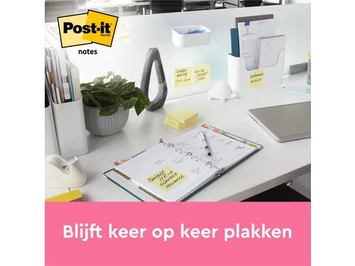 Memoblok 3M Post-it 563 101x101mm geel