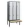 Dubbeldekse dekenkist,HxBxD 1950x900x815mm,3x2vak.,vak B 300mm
