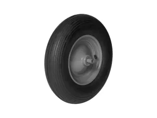 kruiwagenwiel,draagverm. 250kg,ØxB 400x100mm,aslengte 130mm - 1