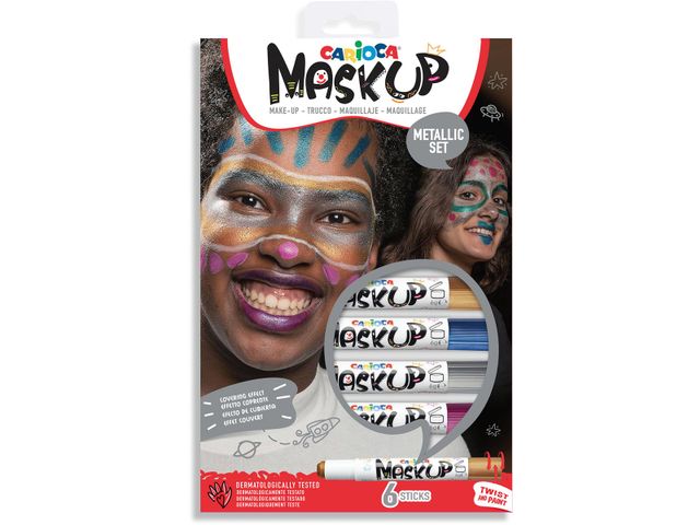 maquillagestiften Mask Up etui 6 stiften | ViltstiftenShop.nl