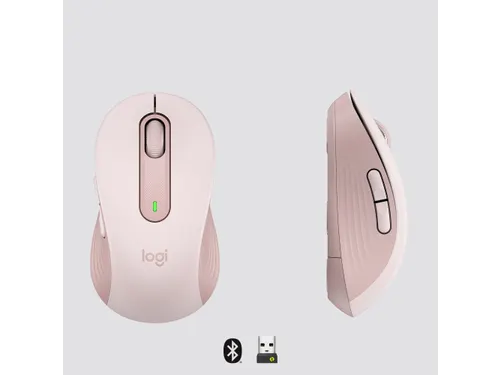 Logitech Signature M650 Muis Maat L Roze