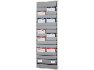 Werkplaats-/Opdrachtplanner Kunststof Profiel 1750x554mm 15 Rijen - 1