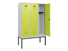 schoollocker,HxBxD 1950x1200x500mm,3vak,vak B 400mm,cil.-slot