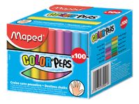 Schoolbordkrijt Maped Color'Peps doos á 100 stuks assorti