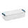 Q-line opbergbox 3,5L transparant blauw - 38,8x14,2x9,2cm