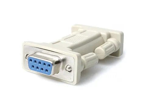 DB9 RS232 Seriële Nulmodem Adapter - F/F