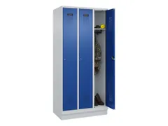 locker,HxBxD 1950x900x500mm,3vak,vak B 300mm,cil.-slot,sokkel