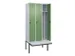 locker voor scheiding van kleding,HxBxD 2120x900x815mm,3vak