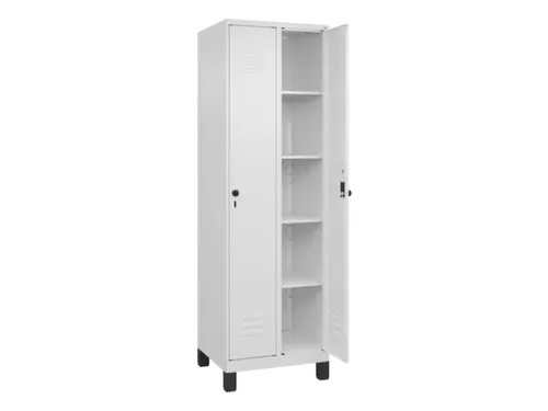 wasgoedverdeelkast,HxBxD 1950x600x500mm,vak B 300mm,draaigrendel