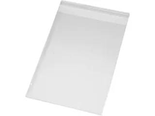 Cellofaanzak Creativ Company 17.3x12.3cm 25 micron met plakstrip 200st - 1