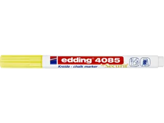 Krijtstift edding by Securit 4085 rond 1-2mm neon geel - 1