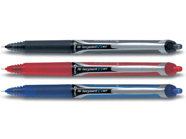Rollerpen Pilot Hi-Tecpoint V7 RT 0.7mm Medium punt Rood