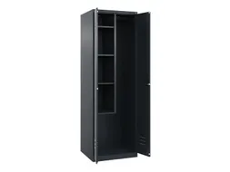 schoonmaakkast,HxBxD 1850x600x500mm,links 4vakken