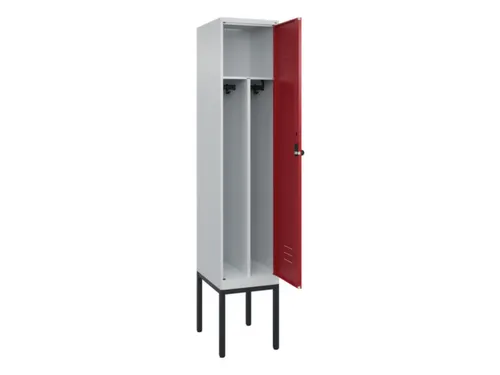 locker voor scheiding van kleding,HxBxD 2120x400x500mm,1vak
