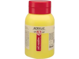 Art Creation acrylverf 750 ml azogeel citroen - 2