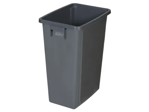 afvalverzamelaar,60l,HxBxD 580x320x460mm,romp PP grijs,gesloten