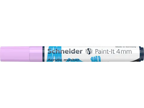 Acrylmarker Schneider Paint-It 320 4mm pastel lila