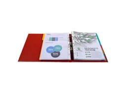 Ordner PP Prem'Touch A4maxi 80mm bord.