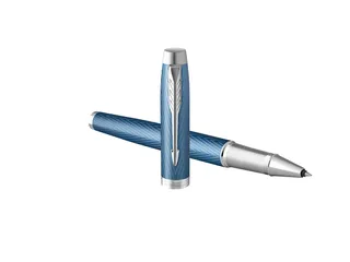 Rollerpen Parker IM Premium Grey Blue CT Fijn Zwarte inkt - 2