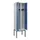 locker voor scheiding van kleding,HxBxD 2120x600x500mm,2vak