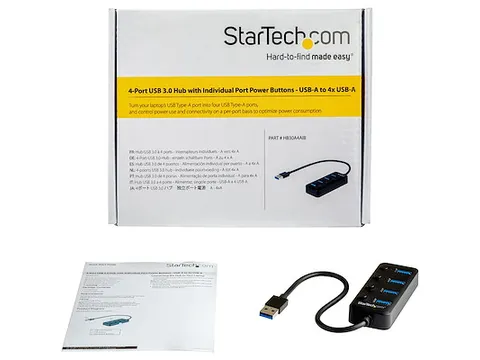 4 Port USB 3.0 Hub - USB-A naar 4x USB 3.0 Type-A