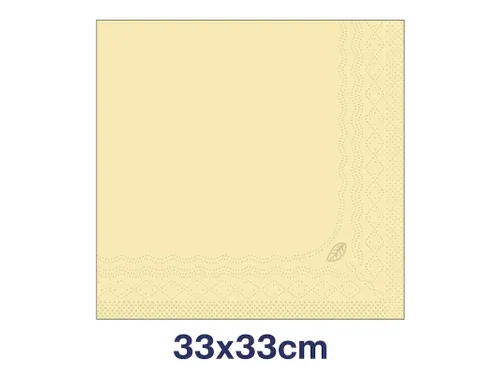 Tork 477153 Lunchservet Advanced Champagne 33x33cm