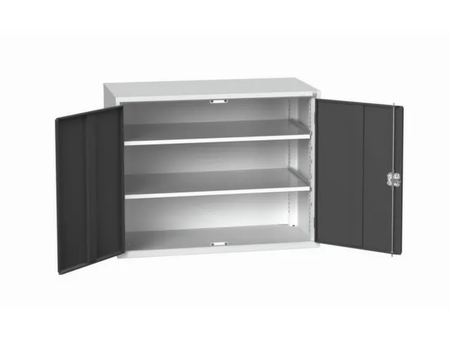 universele kast,HxBxD 900x1300x550mm,2xStalen bodem,draaigrendelslot