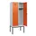 schoollocker,HxBxD 1950x800x500mm,2vak,vak B 400mm,draaigrendel