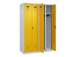 locker voor scheiding van kleding,HxBxD 1850x1200x500mm,4vak - 1