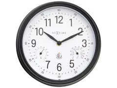 Buitenklok Nextime dia 23,5cm Jasmine met thermo- en hydrometer cijfer