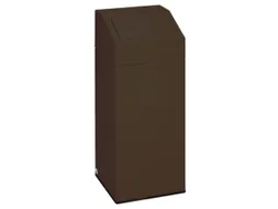 Verzamelaar 45 liter HxBxD 790x320x320mm sticker gft-afval Bruin sepia