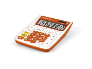 Calculator Rebell-SDC912OR-BX wit-oranje desktop - 2