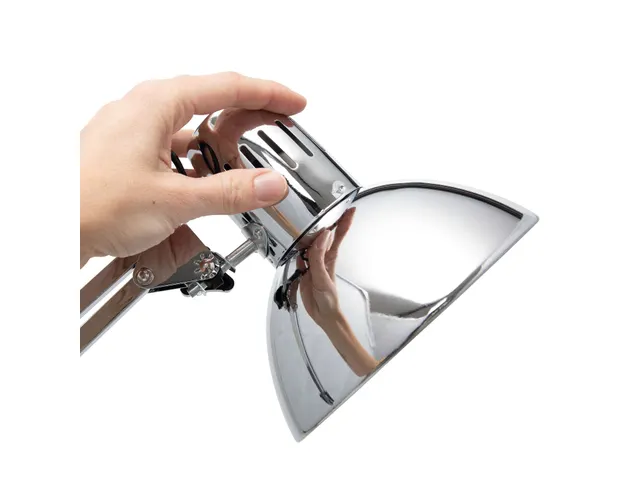 Bureaulamp MAUL Study met tafelklem chroom excl. LED lamp