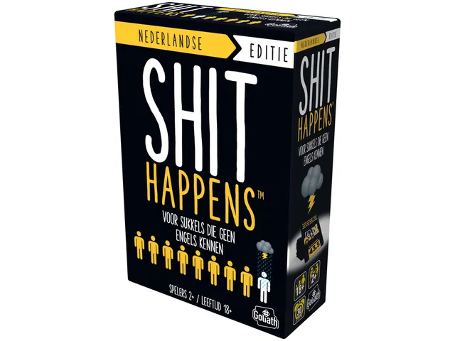 Goliath Kaartspel Shit Happens partyspel 18+