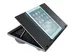 Support ergonomique pour ordinateur portable avec coussin Noir