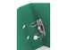 Ordner Kangaro A4 2 rings 75mm PP/Papier groen