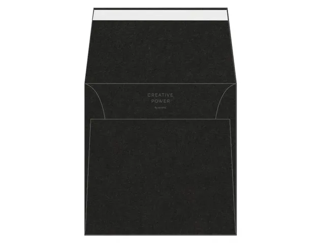 Envelop 170x170mm Zwart 120 Gram 250 Stuks